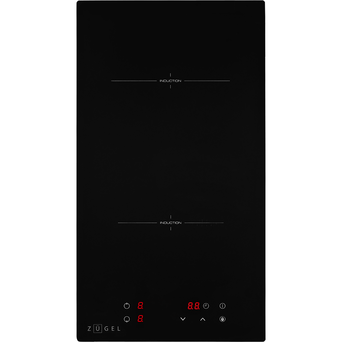 картинка Варочная панель индукционная ZUGEL ZIH293B, черная