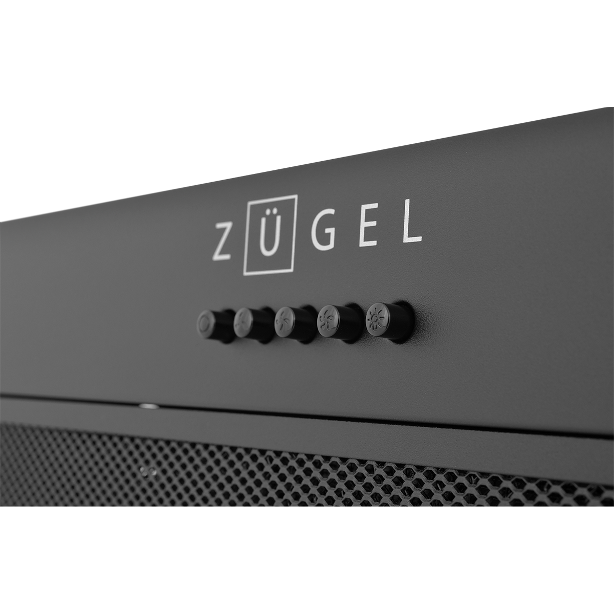 Вытяжка встраиваемая ZUGEL ZHI525B, черная