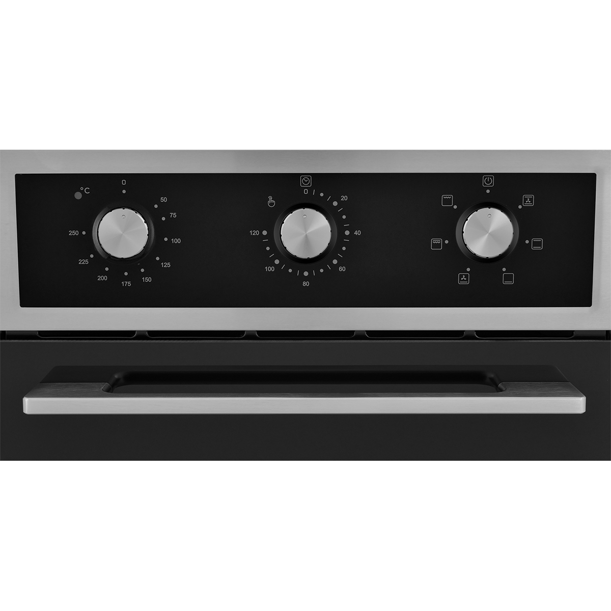 Встраиваемый электрический духовой шкаф ZUGEL ZOE451X, нерж. сталь