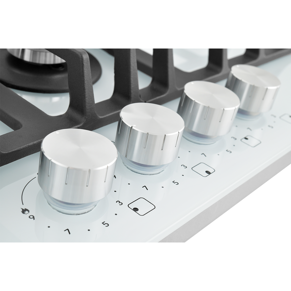 картинка Встраиваемая газовая варочная панель ZUGEL ZGH600W, белая