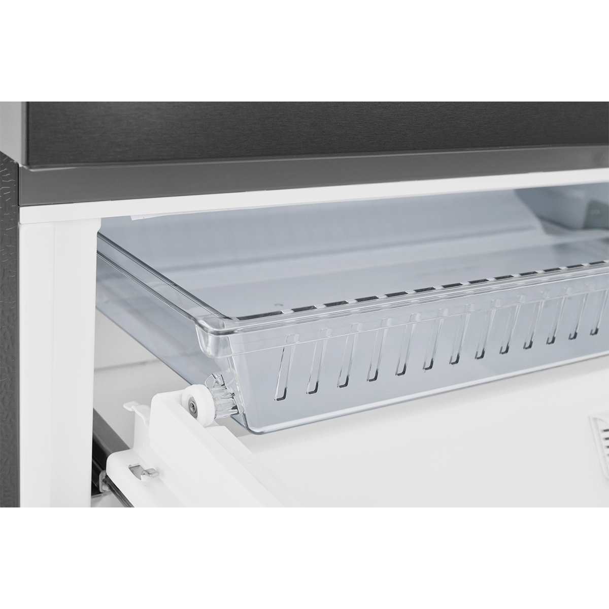 картинка Холодильник полувстраиваемый ZUGEL ZRFDI470XB, чёрная сталь