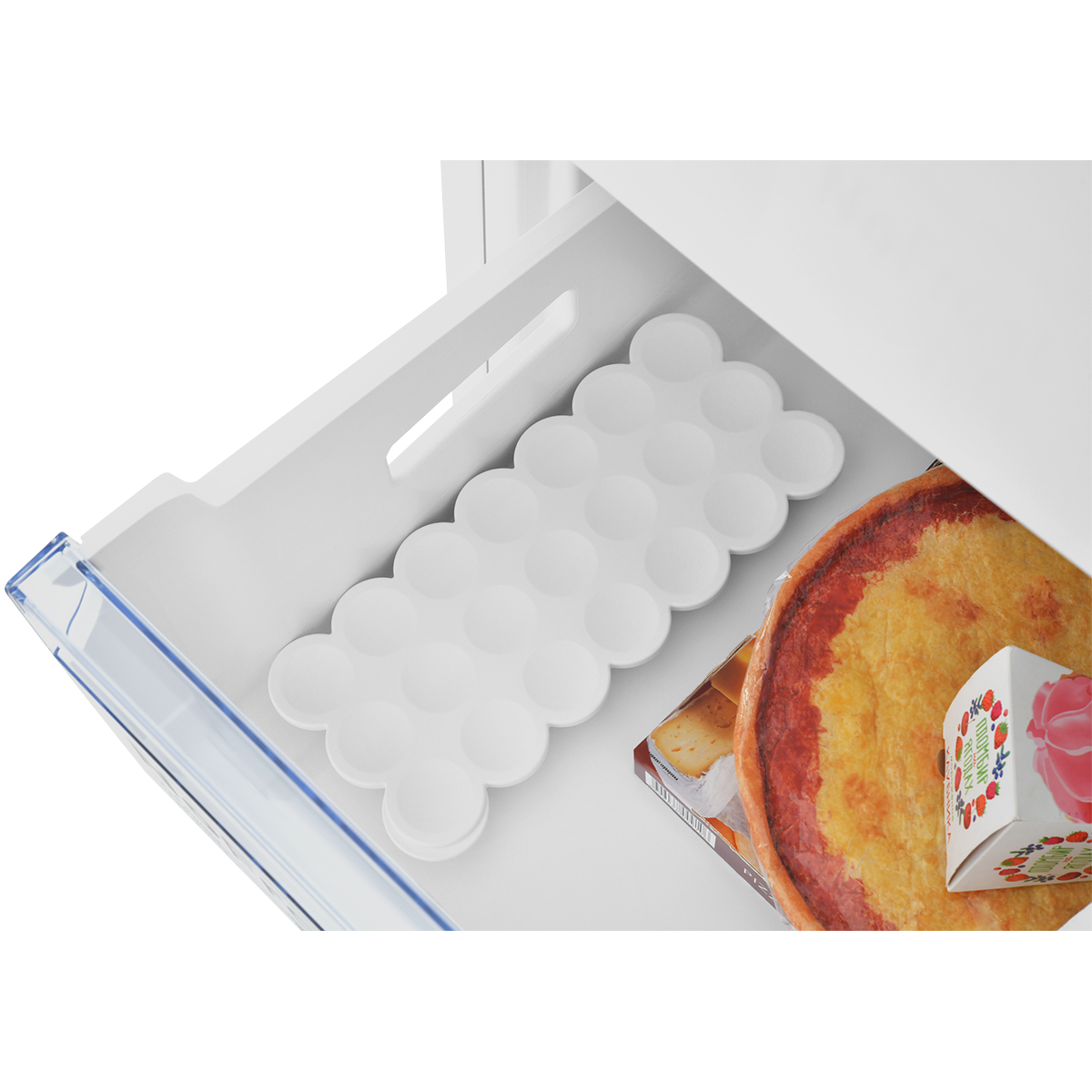 картинка Холодильник комбинированный ZUGEL ZRFB2BNFW, белый металл