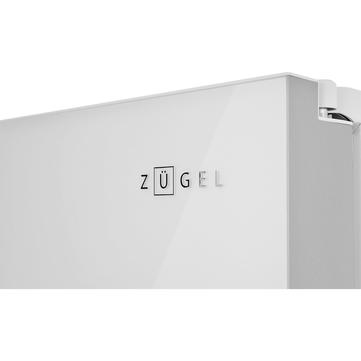 Холодильник Side-by-Side ZUGEL ZRSS630W, белое стекло
