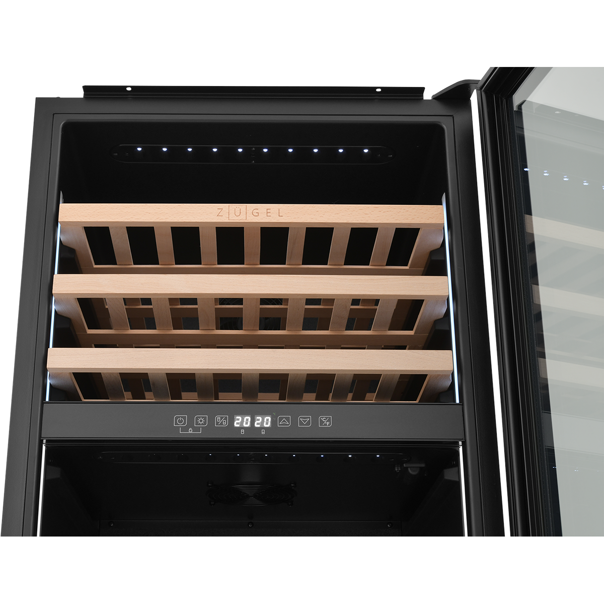 картинка Встраиваемый винный шкаф ZUGEL ZCWI570DB, Dual Zone