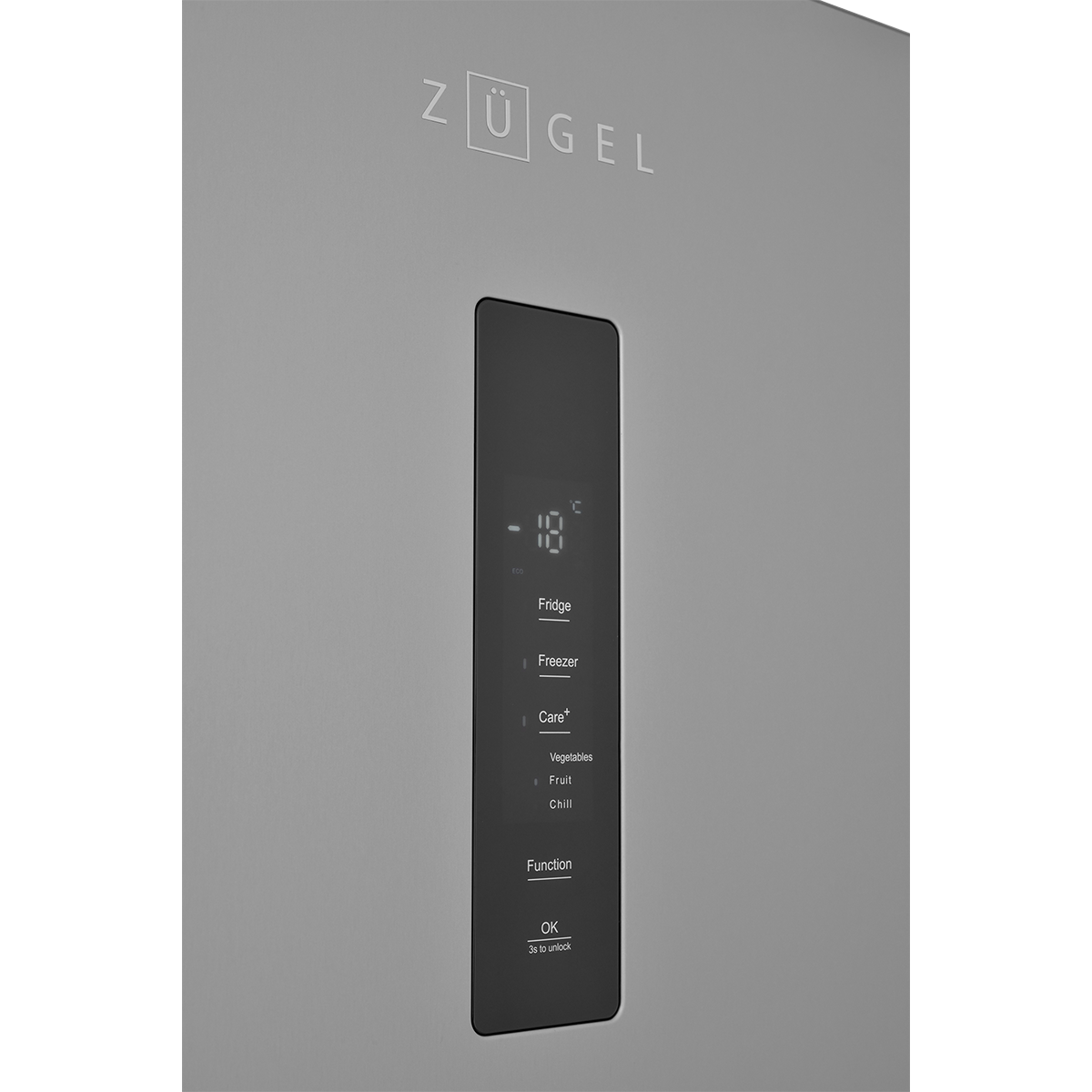 Холодильник Italian Door ZUGEL ZRFD362X, нерж. сталь