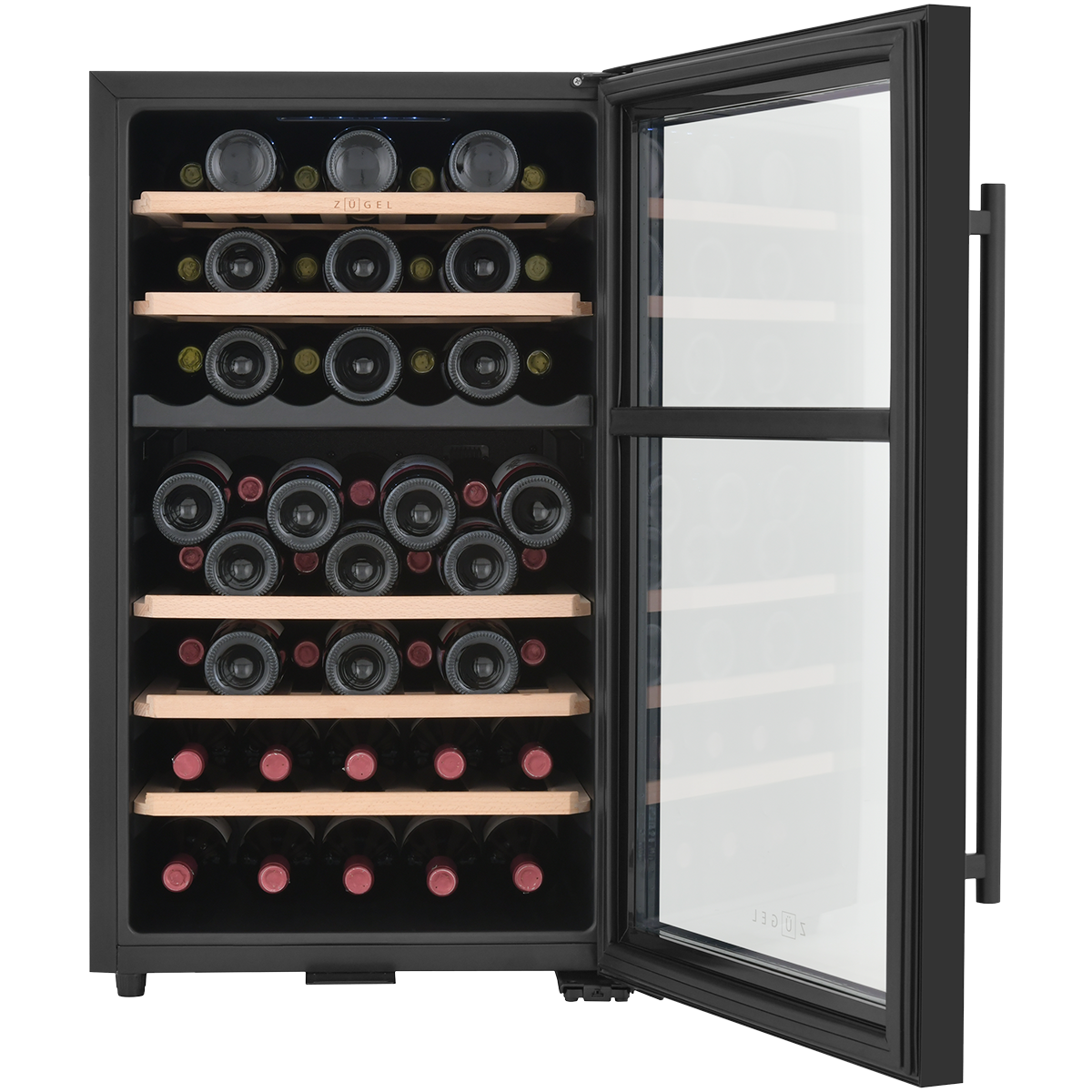 картинка Винный шкаф ZUGEL ZCWF521DB, Dual Zone