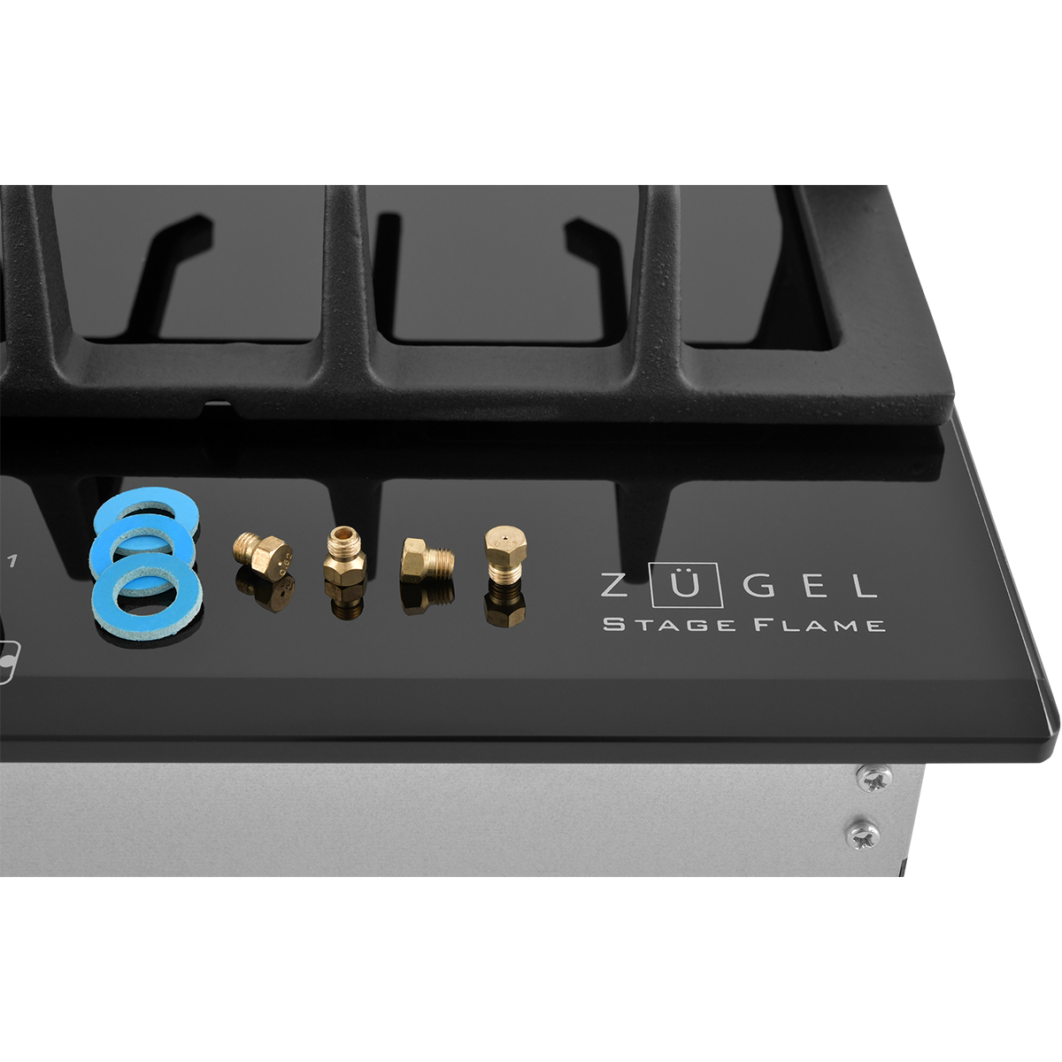 картинка Встраиваемая газовая варочная панель ZUGEL ZGH600X, черная