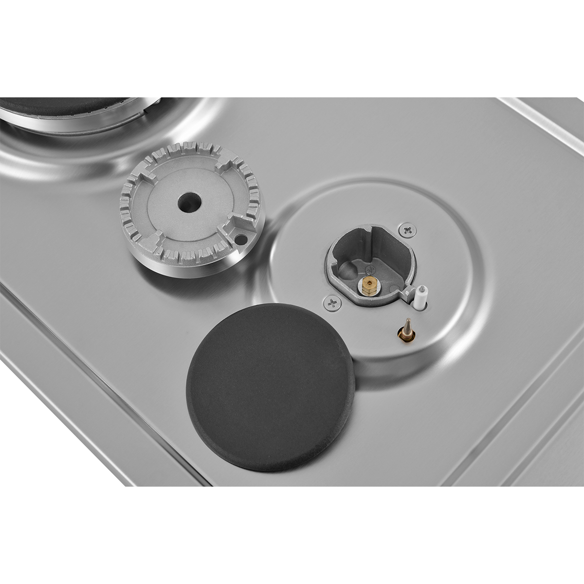 картинка Встраиваемая газовая варочная панель ZUGEL ZGH292X, нерж. сталь
