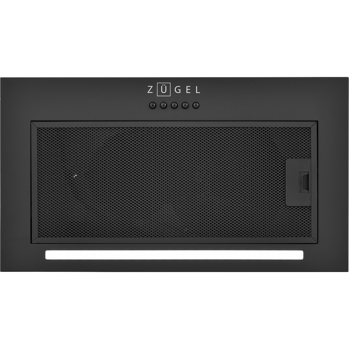 картинка Вытяжка встраиваемая ZUGEL ZHI525B, черная