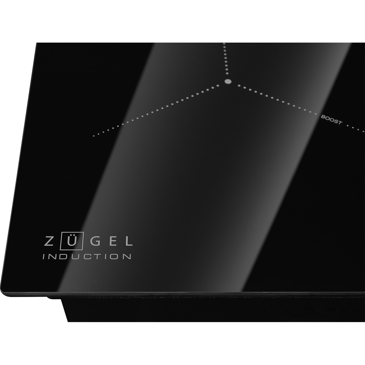 Варочная панель индукционная ZUGEL ZIH453B, черная