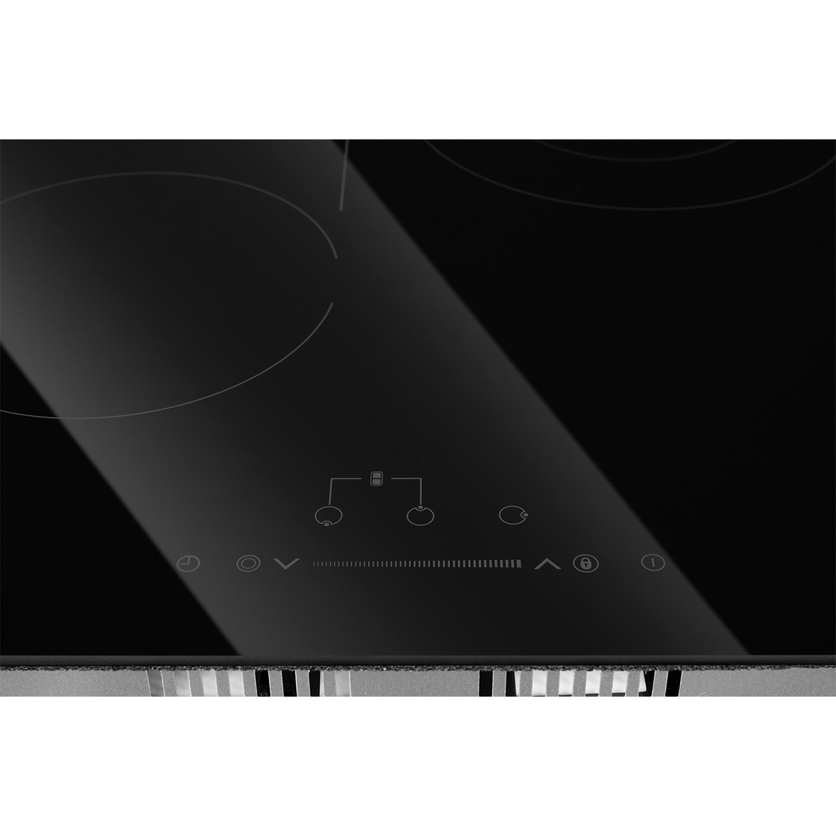 картинка Варочная панель стеклокерамическая ZUGEL ZEH451C, черная