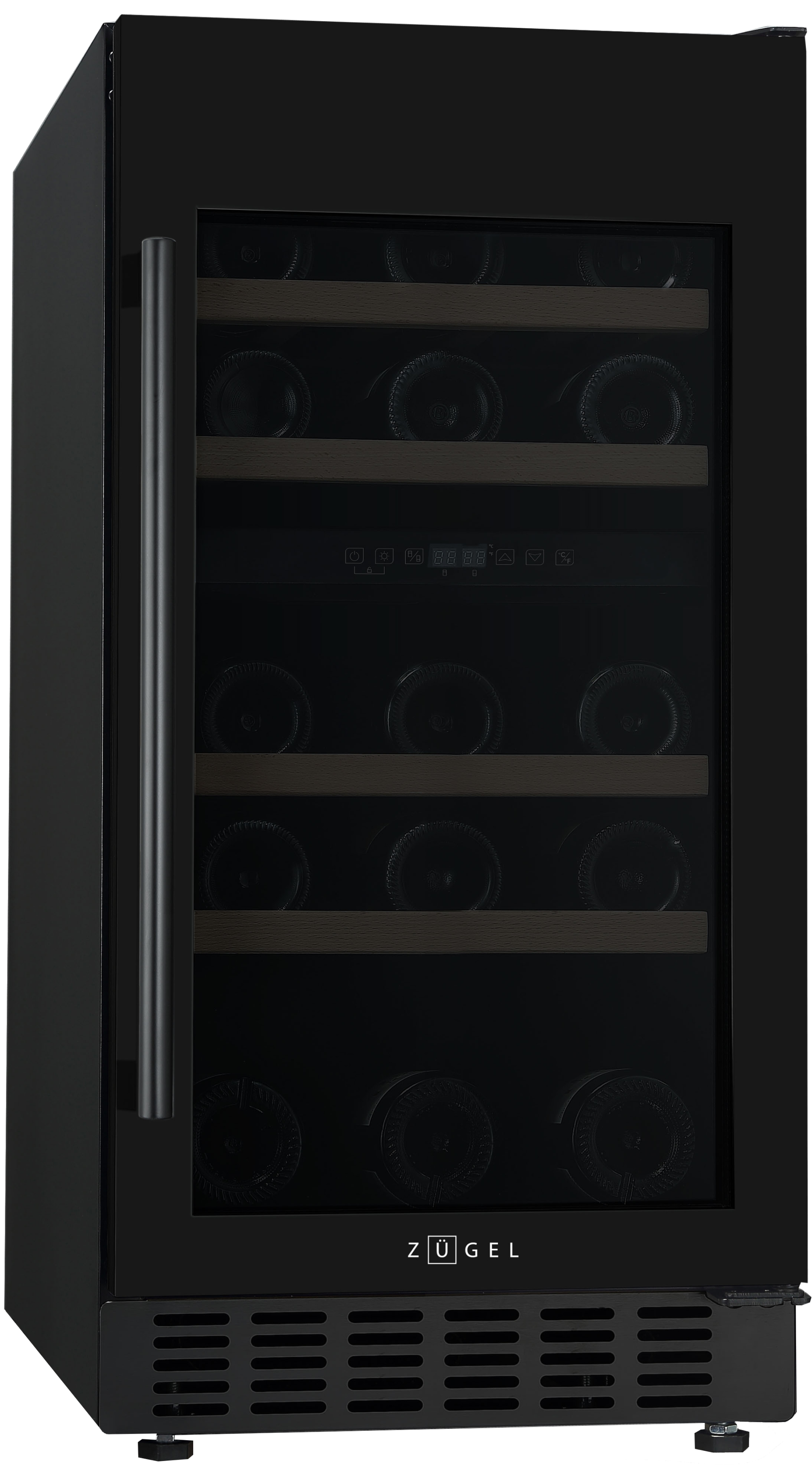 картинка Встраиваемый винный шкаф ZUGEL ZCWI310DB, Dual Zone