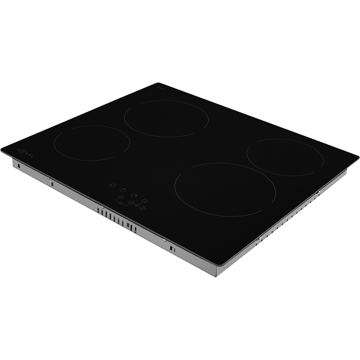 картинка Варочная панель стеклокерамическая ZUGEL ZEH610B, черная