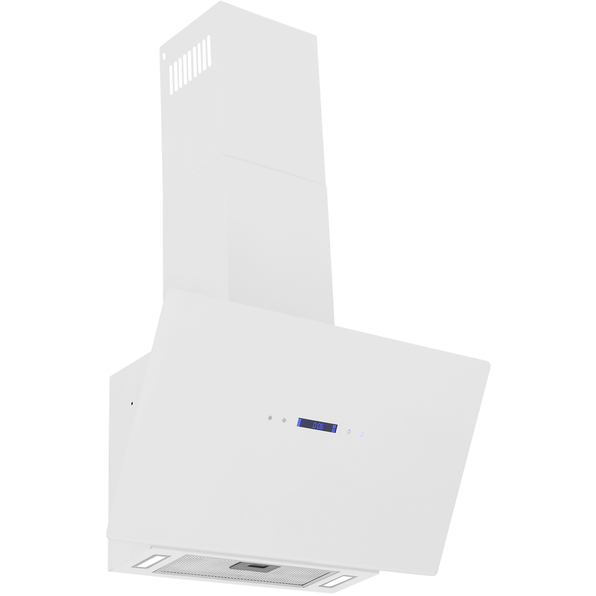 картинка Вытяжка ZUGEL ZHC602W наклонная, белая