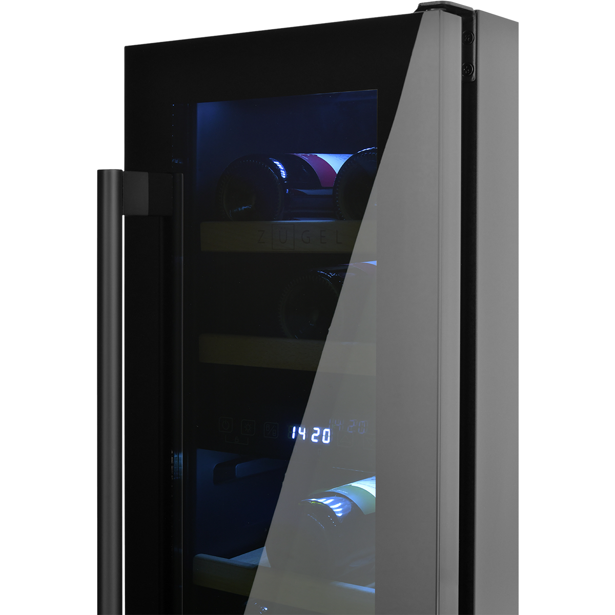 картинка Встраиваемый винный шкаф ZUGEL ZCWI170DB, Dual Zone