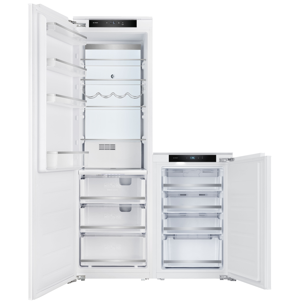 картинка Встраиваемый холодильник Side-by-Side ZRISS363FNF (Full No Frost, Inverter)