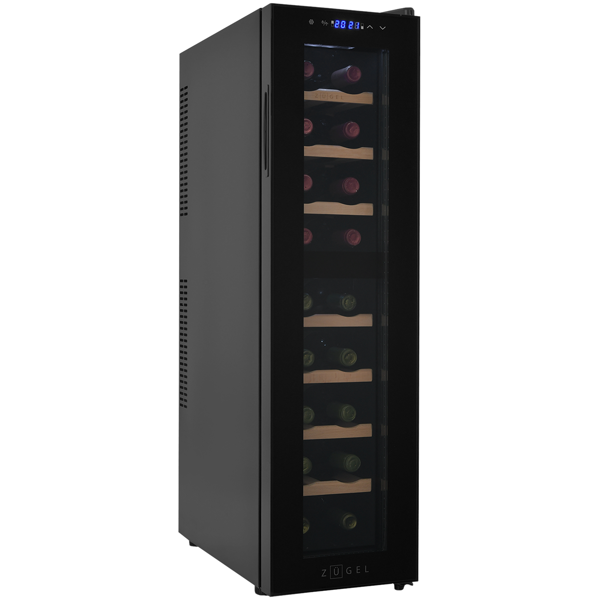 картинка Винный шкаф ZUGEL ZTWF181DB, Dual Zone