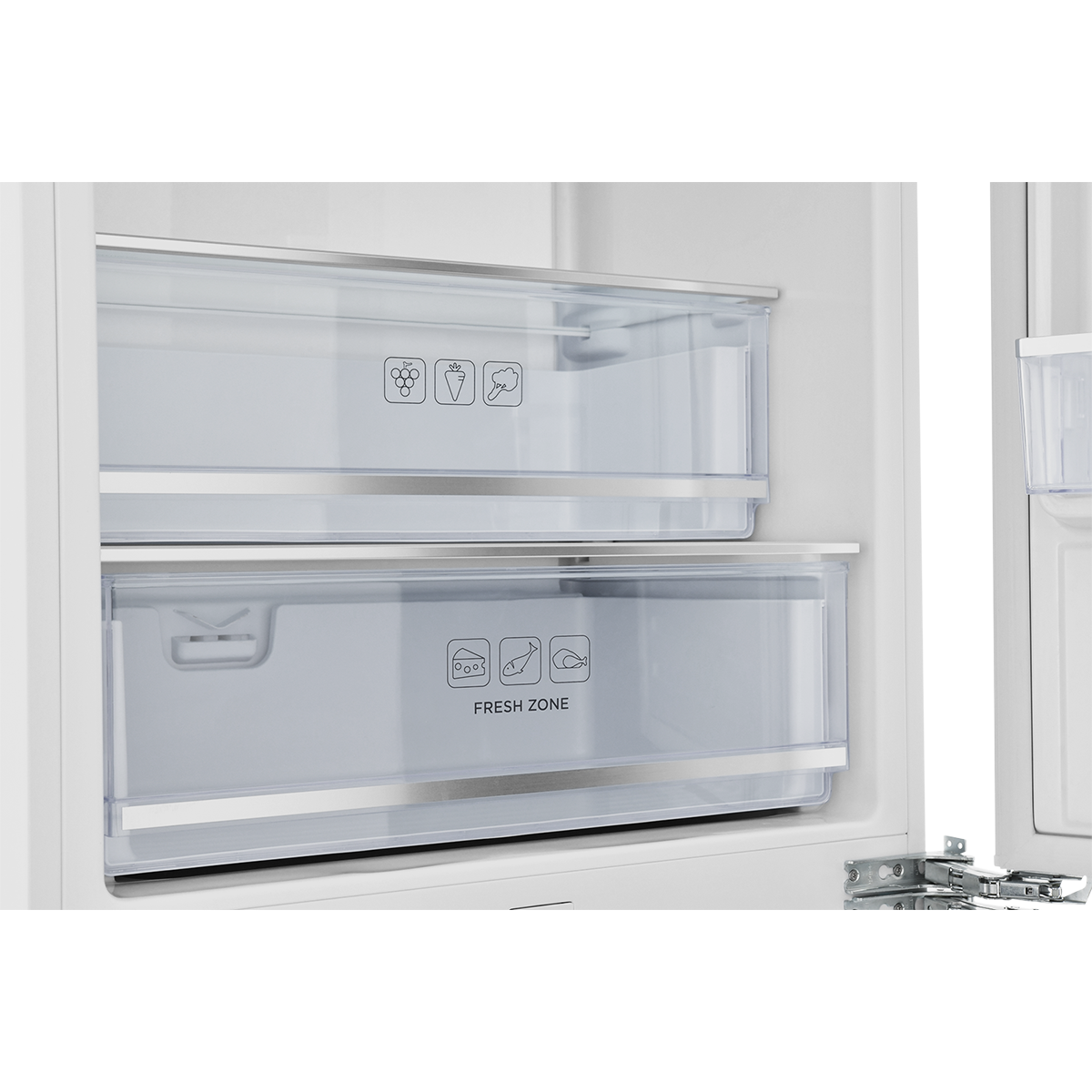 картинка Встраиваемый двухкамерный холодильник ZUGEL ZRI2070FNF (Full No Frost, Inverter)
