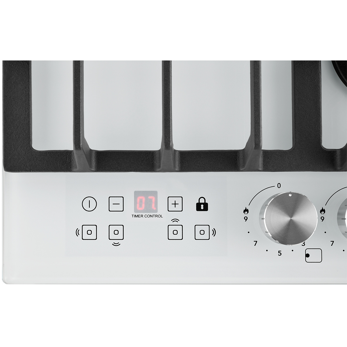 картинка Встраиваемая газовая варочная панель ZUGEL ZGH600W, белая