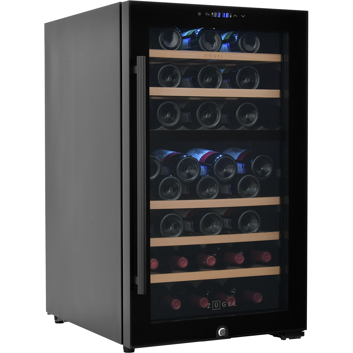 картинка Винный шкаф ZUGEL ZCWF521DB, Dual Zone