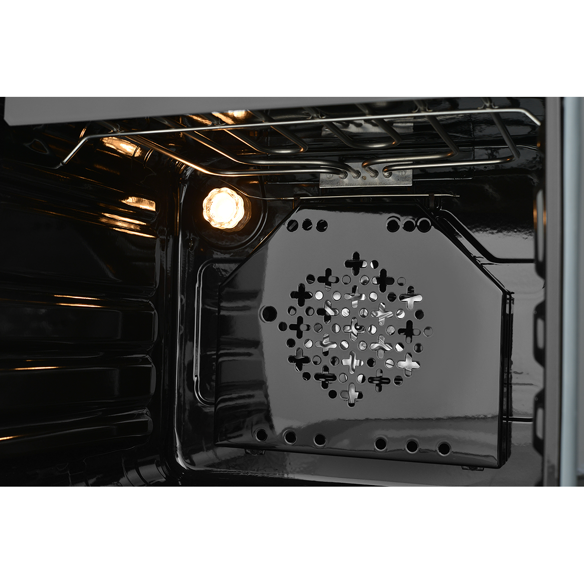 картинка Встраиваемый электрический духовой шкаф ZUGEL ZO А707 B, черный