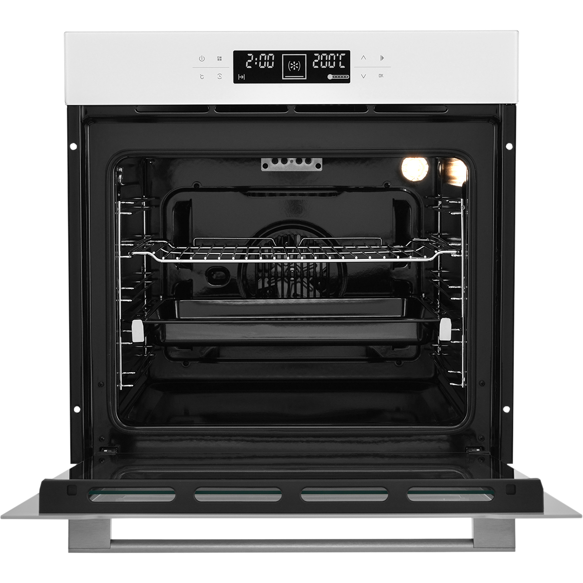 картинка Встраиваемый электрический духовой шкаф ZUGEL ZOE601W, белый