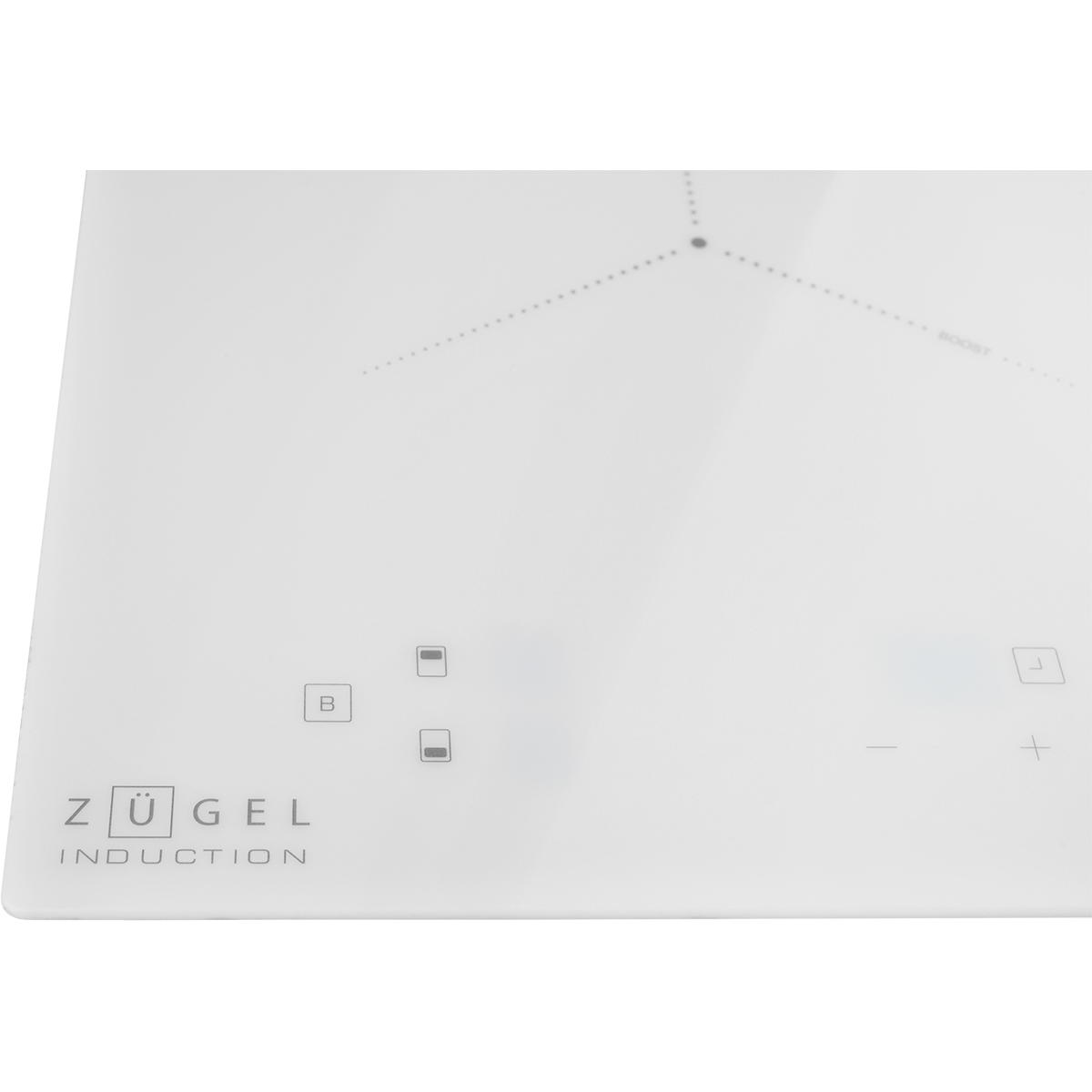 Варочная панель индукционная ZUGEL ZIH293W, белая