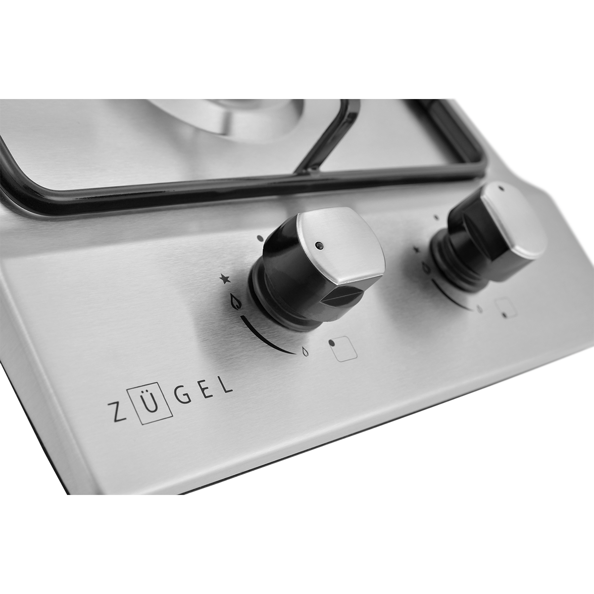 картинка Встраиваемая газовая варочная панель ZUGEL ZGH293X, нерж. сталь