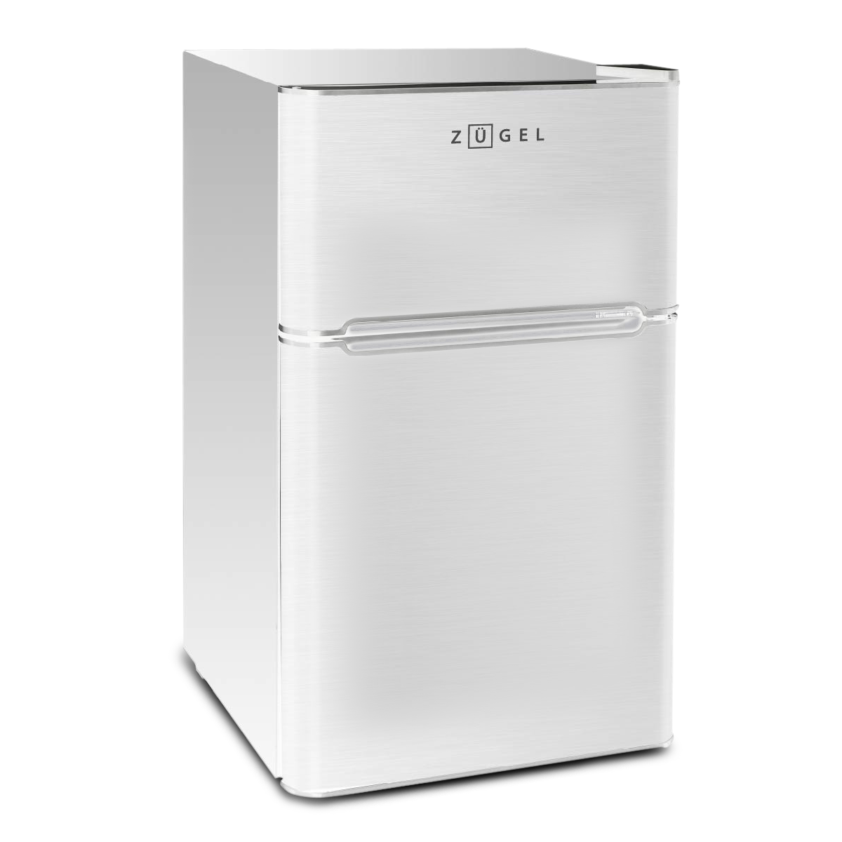 картинка Холодильник мини комбинированный ZUGEL ZRF100W, белый
