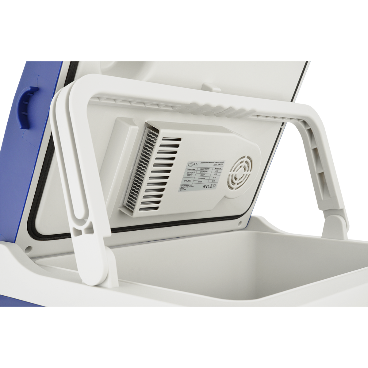 картинка Автомобильный холодильник ZUGEL ZCR251D, синий