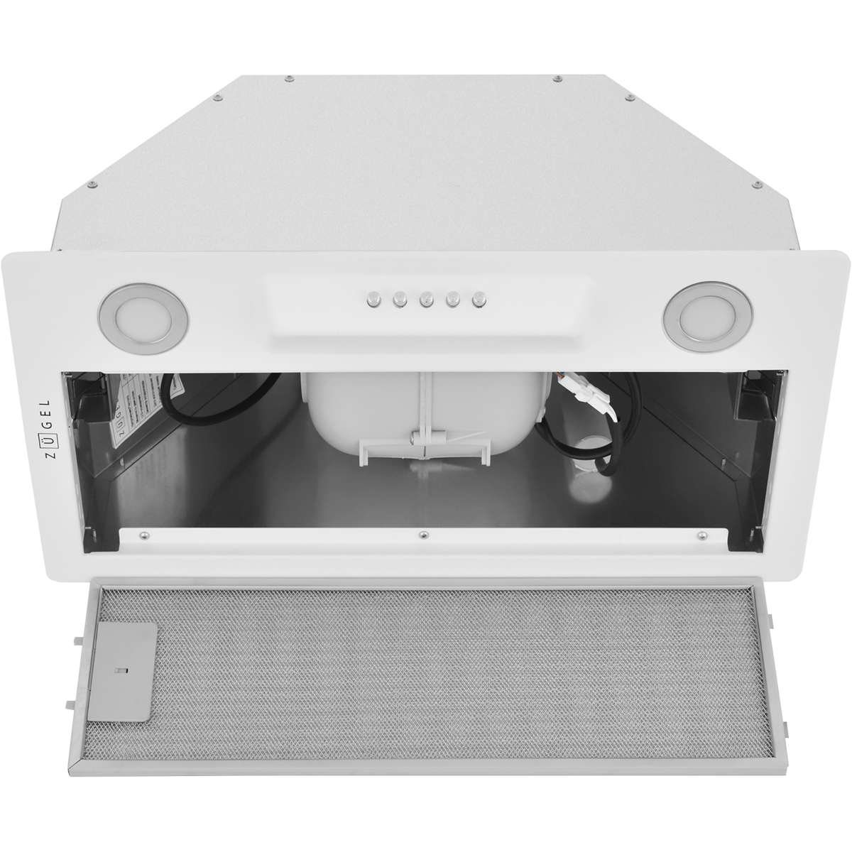 картинка Вытяжка встраиваемая ZUGEL ZHI522W, белая