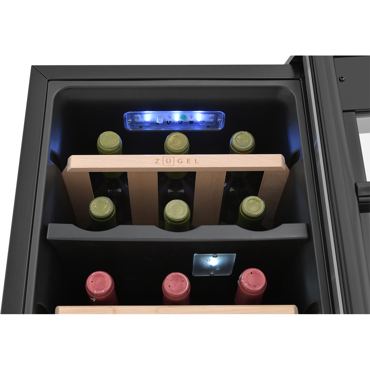 картинка Винный шкаф ZUGEL ZTWF182DX, Dual Zone