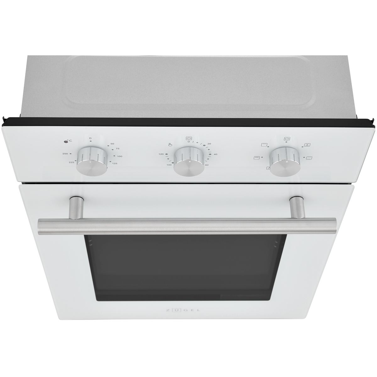 Встраиваемый электрический духовой шкаф ZUGEL ZOE604W, белый