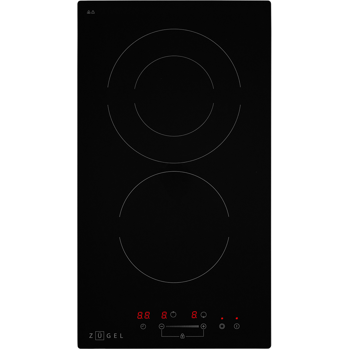 картинка Варочная панель стеклокерамическая ZUGEL ZEH293B, черная