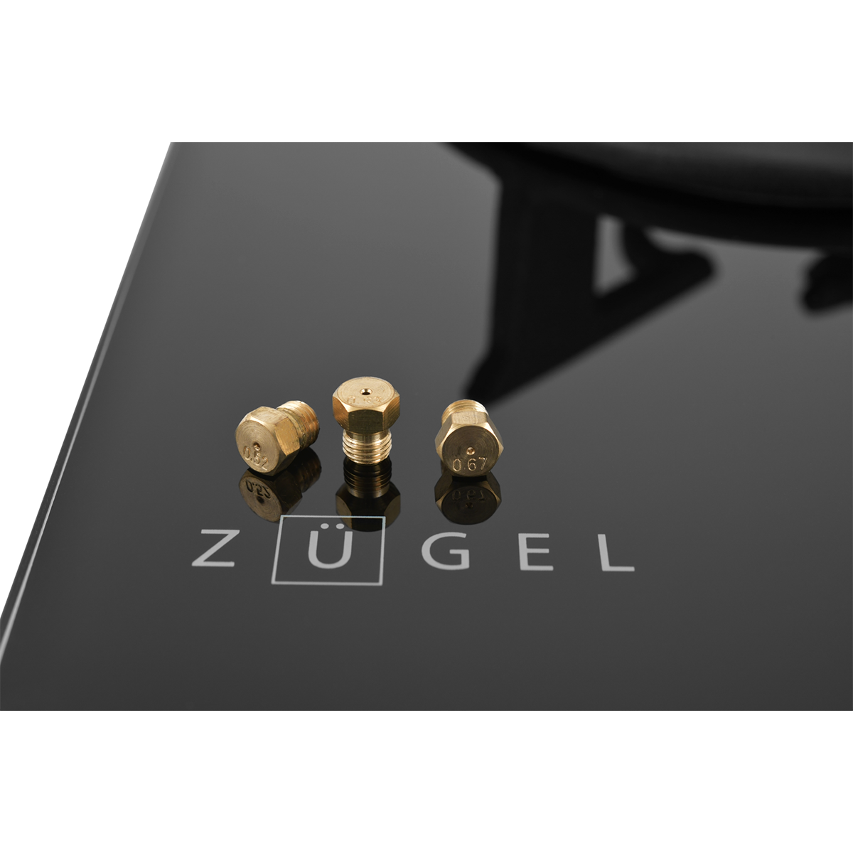 картинка Встраиваемая газовая варочная панель ZUGEL ZGH452B, черная