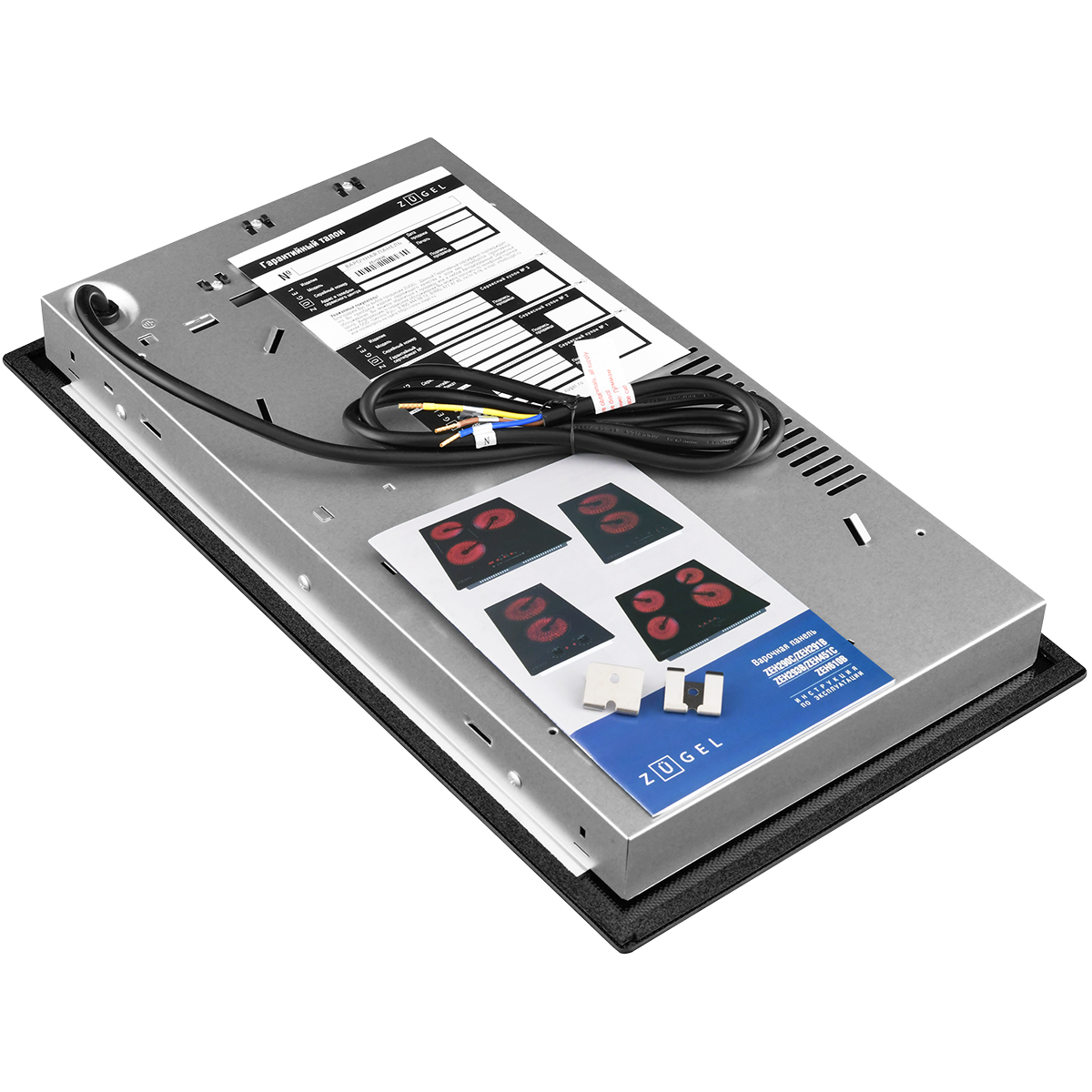 картинка Варочная панель стеклокерамическая ZUGEL ZEH293B, черная