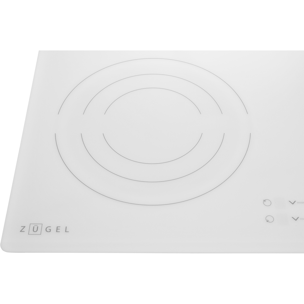 Варочная панель стеклокерамическая ZUGEL ZEH603W, белая