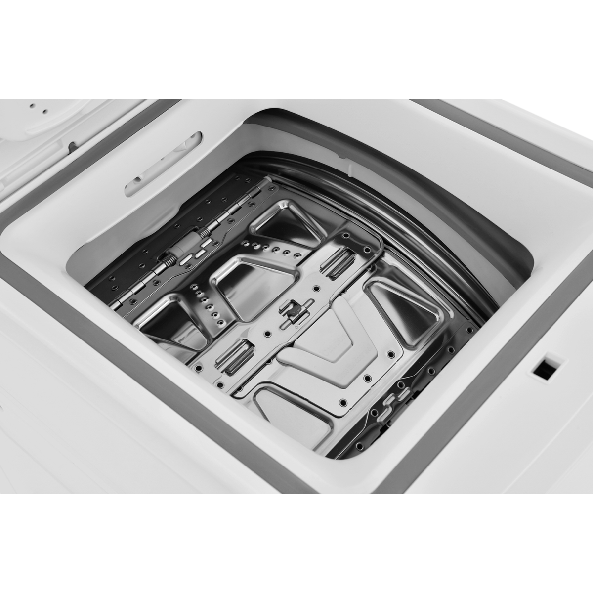 Стиральная машина с вертикальной загрузкой ZUGEL ZWT612, белая
