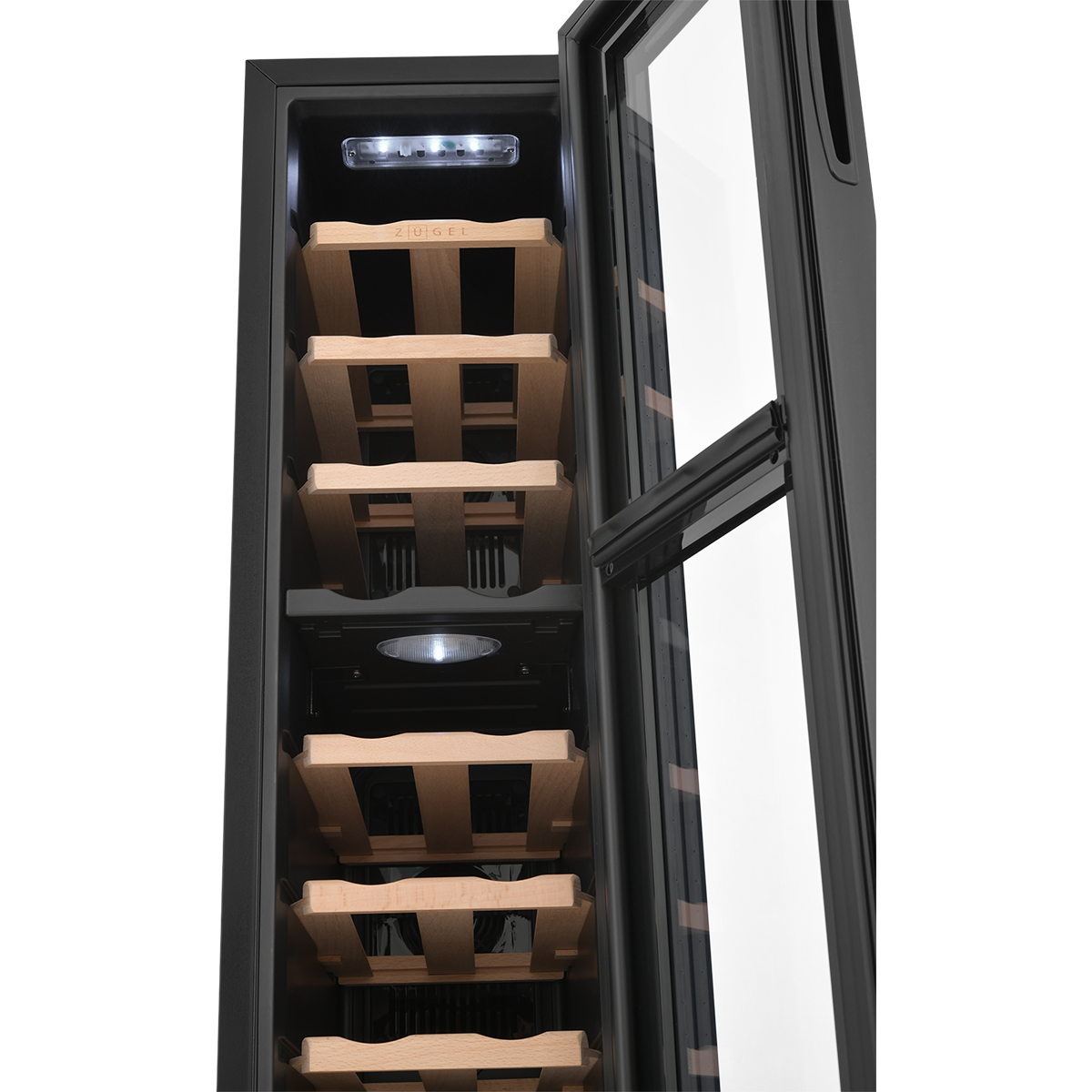 картинка Винный шкаф ZUGEL ZTWF181DB, Dual Zone