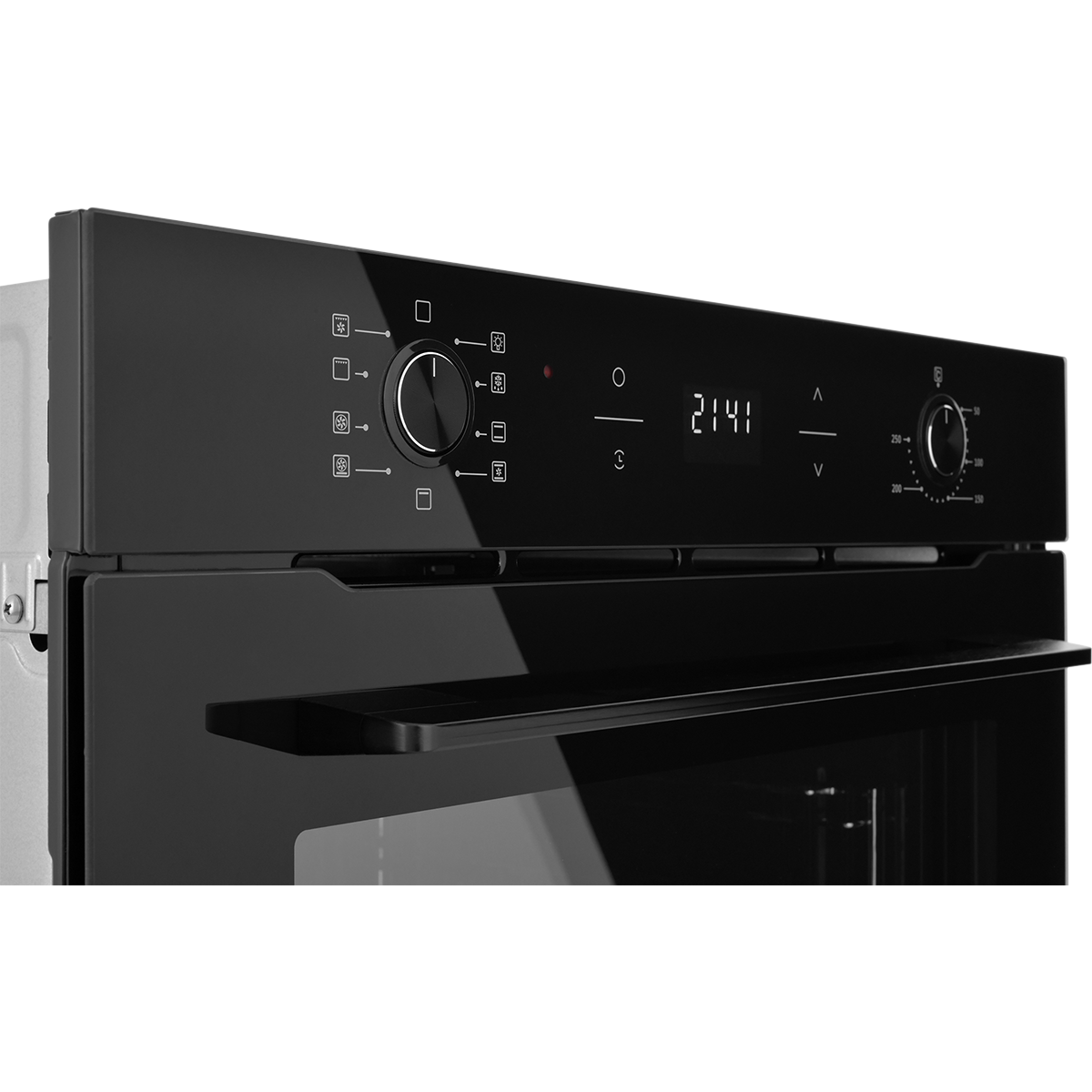 Встраиваемый электрический духовой шкаф ZUGEL ZOE602B, черный
