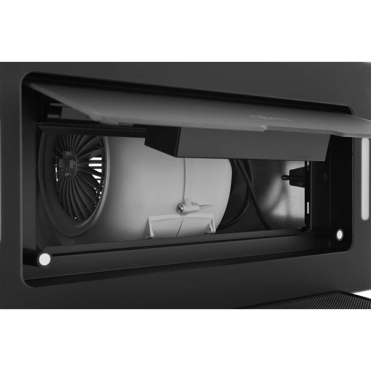 картинка Вытяжка встраиваемая ZUGEL ZHI524GB, черное стекло