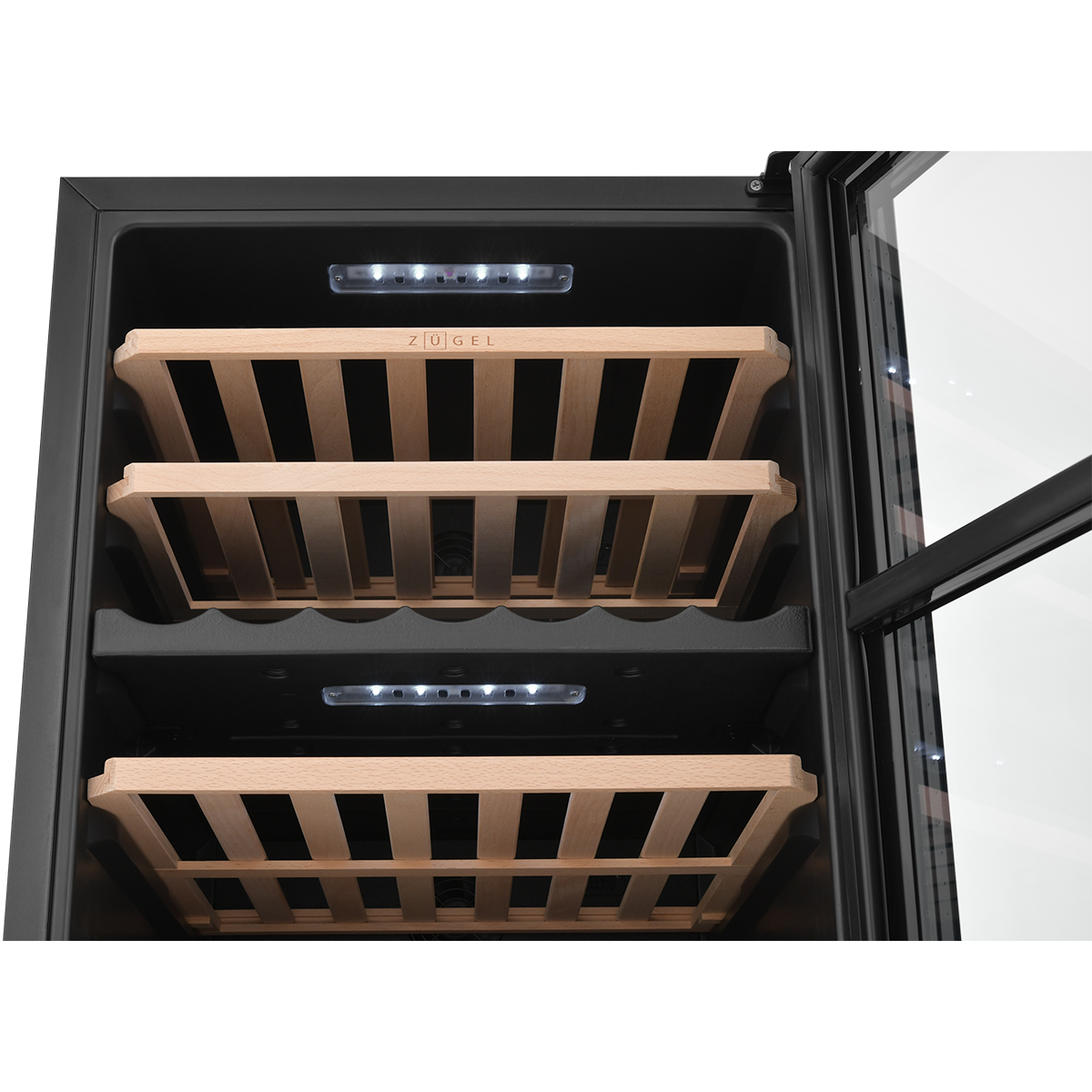 картинка Винный шкаф ZUGEL ZCWF521DB, Dual Zone
