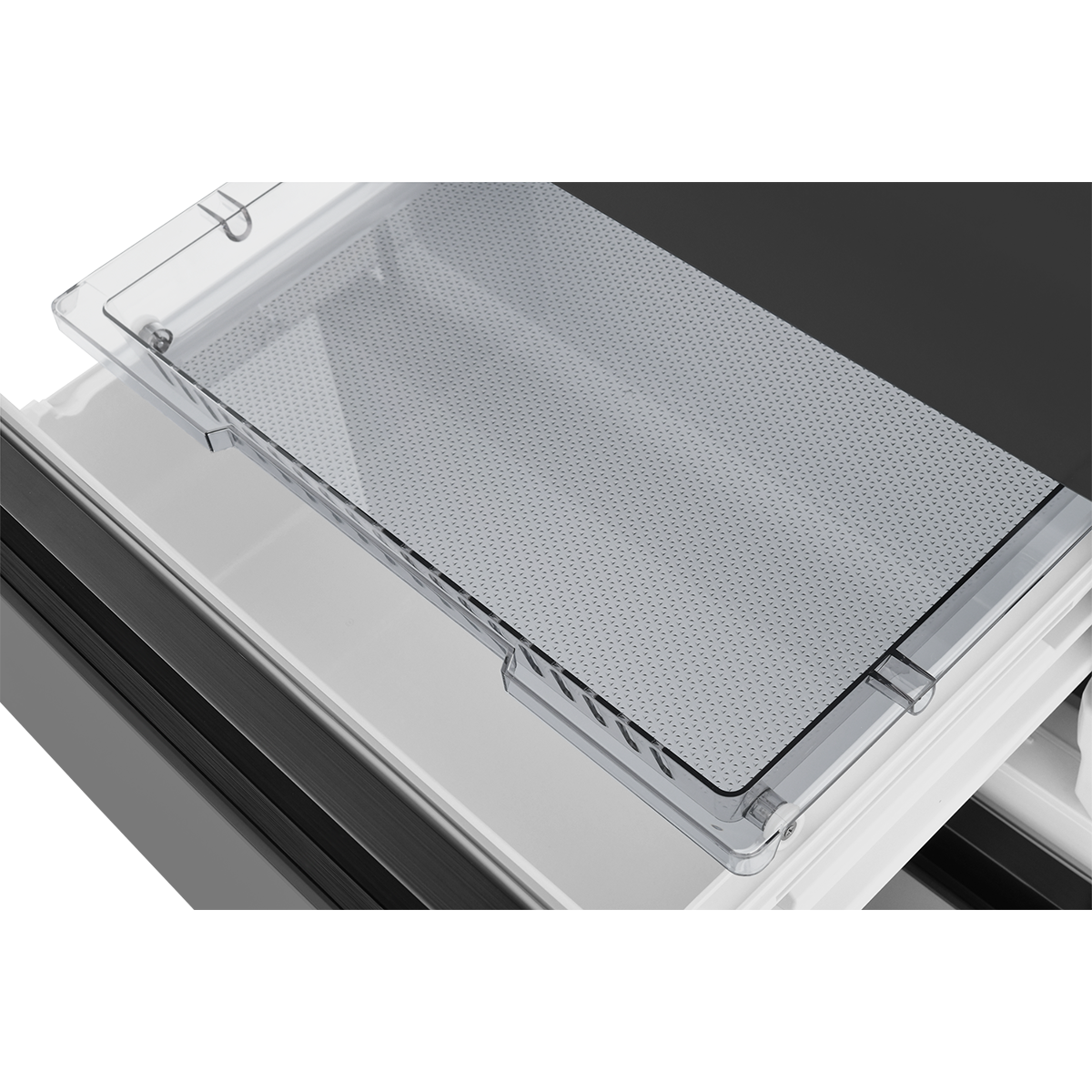 картинка Холодильник Italian Door ZUGEL ZRFD362B, черная сталь