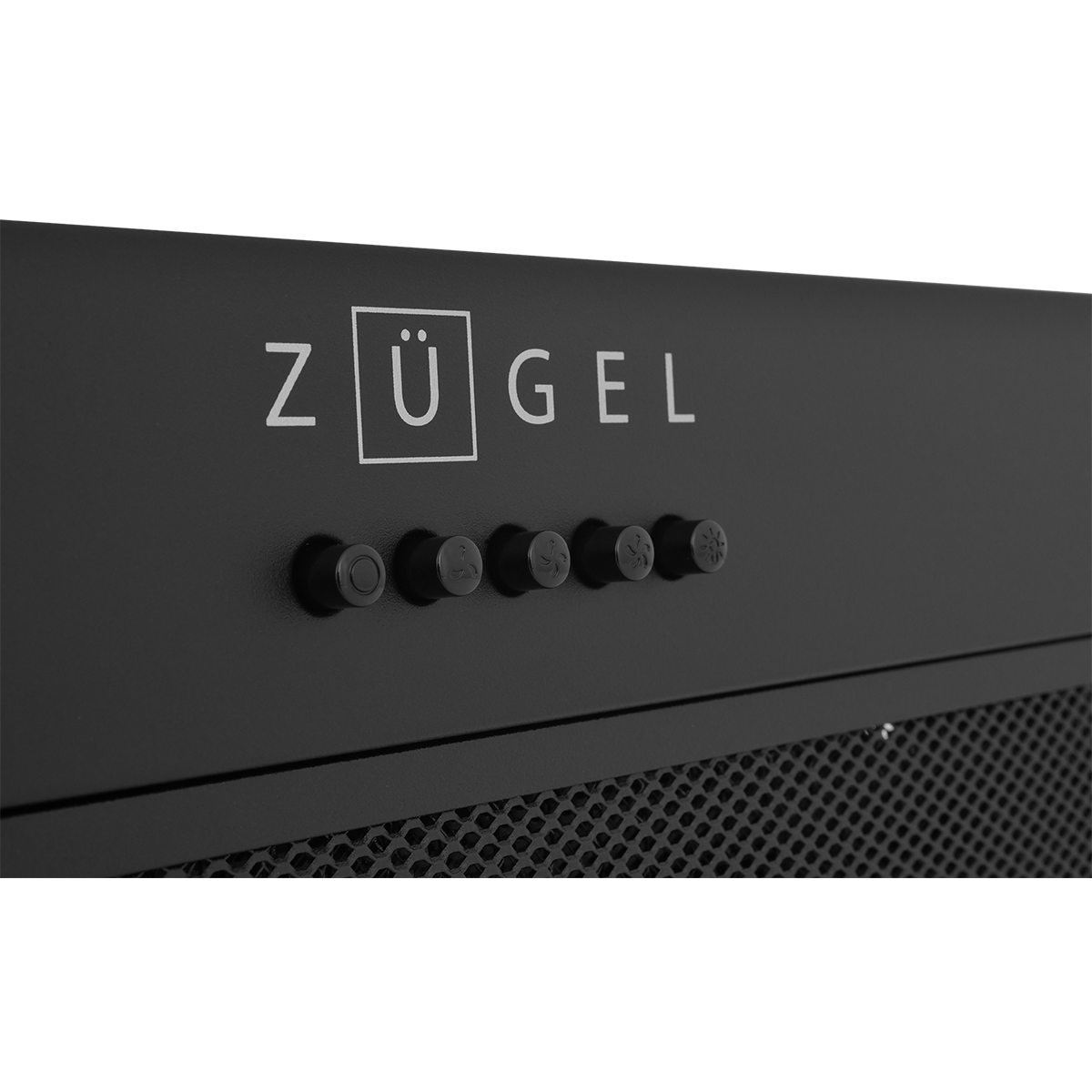 Вытяжка встраиваемая ZUGEL ZHI525B, черная