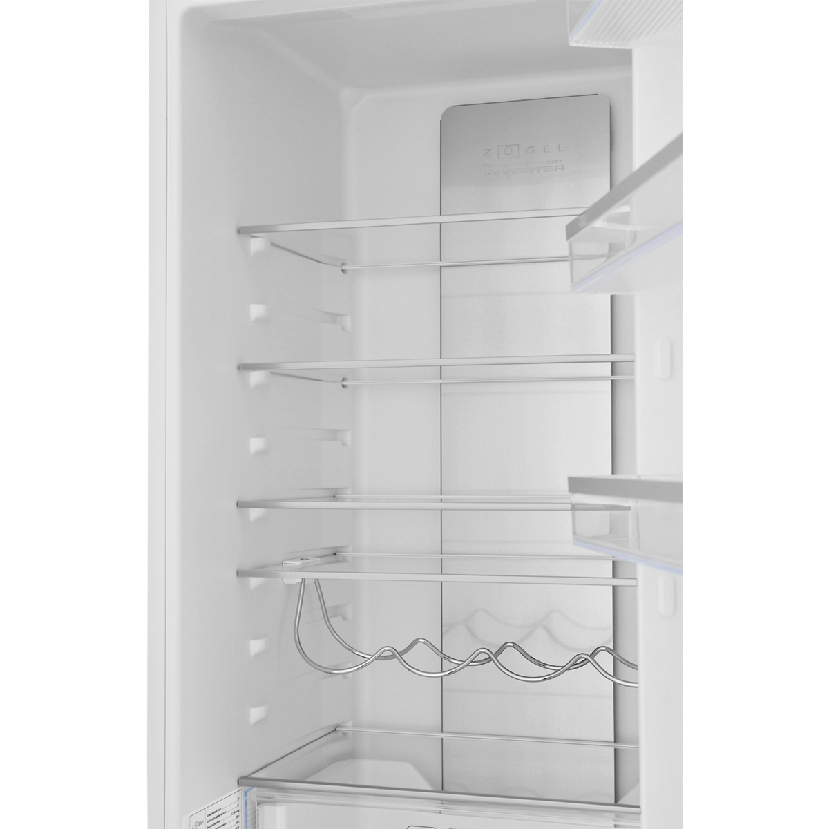 картинка Встраиваемый двухкамерный холодильник ZUGEL ZRI2002FNF (Full No Frost, Inverter)