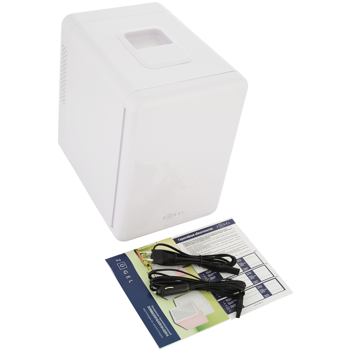 картинка Косметический универсальный холодильник ZUGEL ZCR101, белый