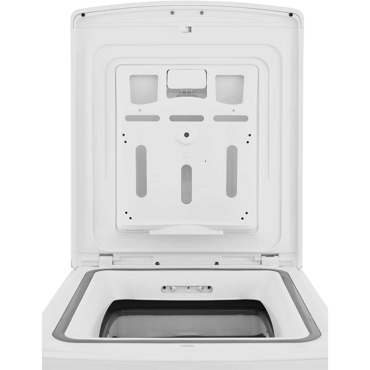 картинка Стиральная машина с вертикальной загрузкой ZUGEL ZWT712 Steam, белая