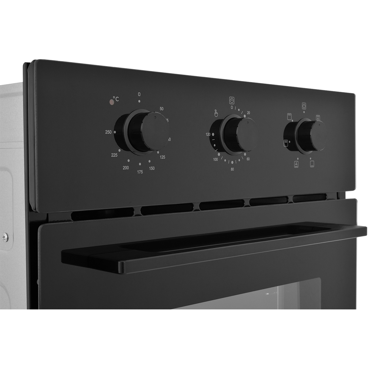 Встраиваемый электрический духовой шкаф ZUGEL ZOE451B, черный