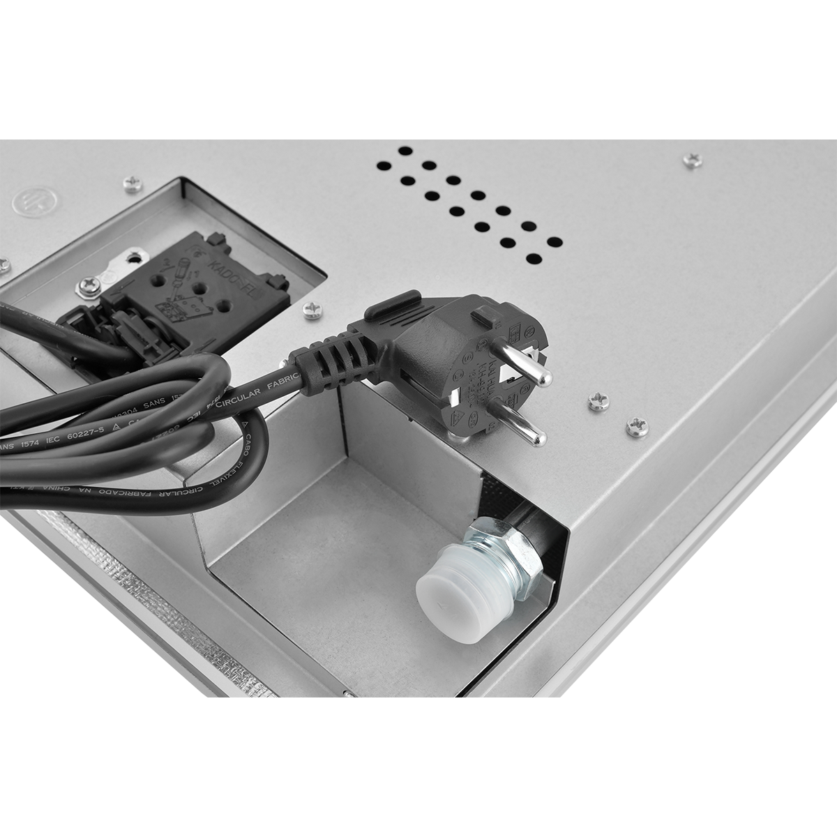 картинка Встраиваемая газовая варочная панель ZUGEL ZGH450W, белая