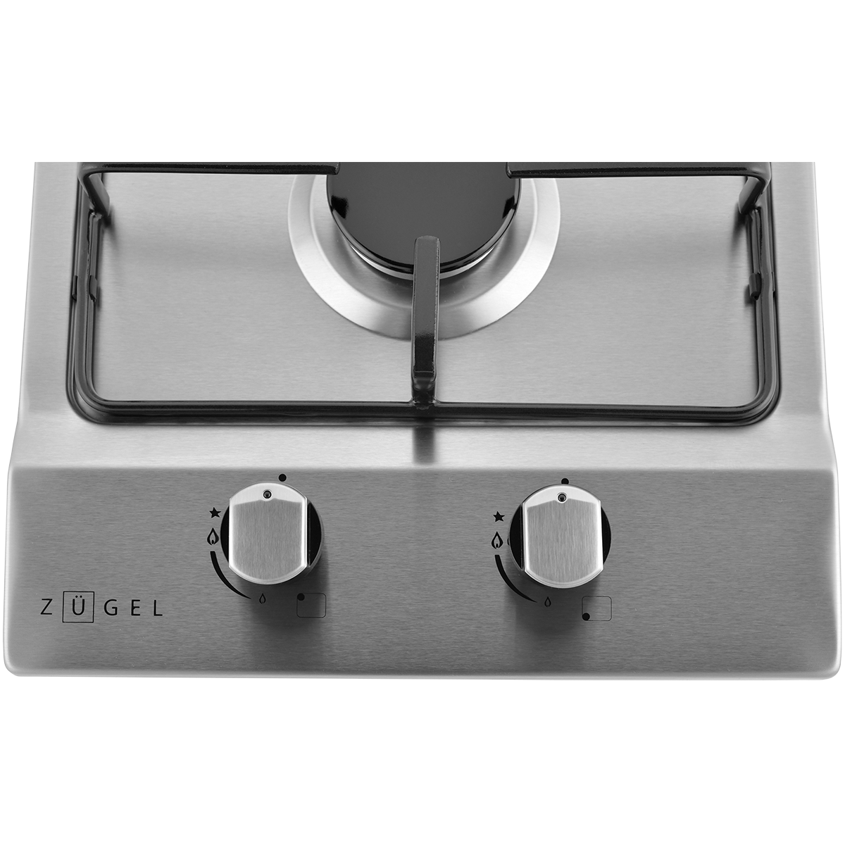 картинка Встраиваемая газовая варочная панель ZUGEL ZGH293X, нерж. сталь